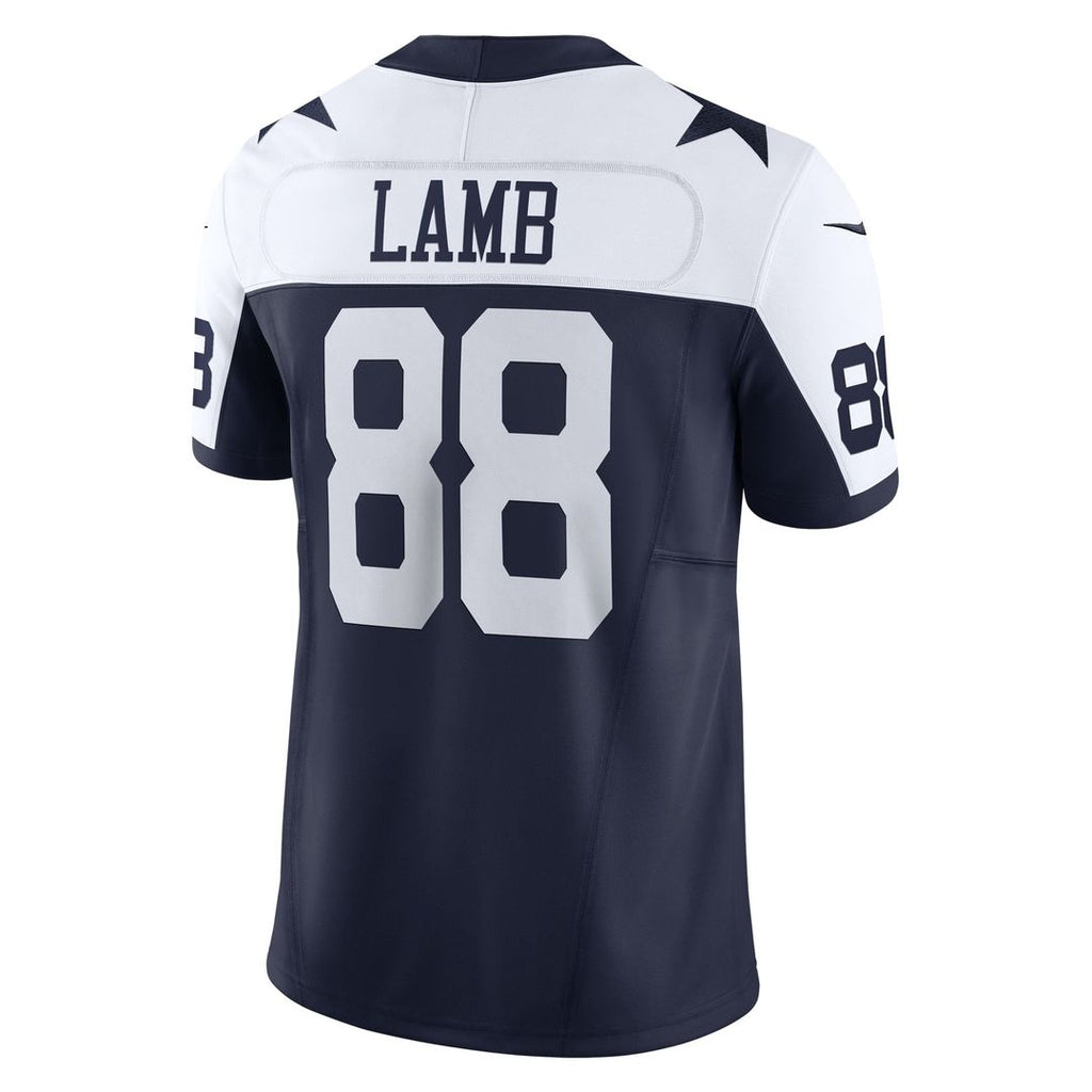 Dallas Cowboys CeeDee Lamb Nike Navy Vapor F.U.S.E. Limited Jersey