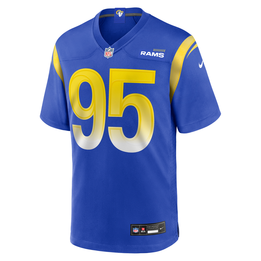 Los Angeles Rams Poona Ford Nike Royal Team Game Jersey