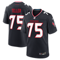 Houston Texans Wyatt Teller Nike Navy Team Game Jersey