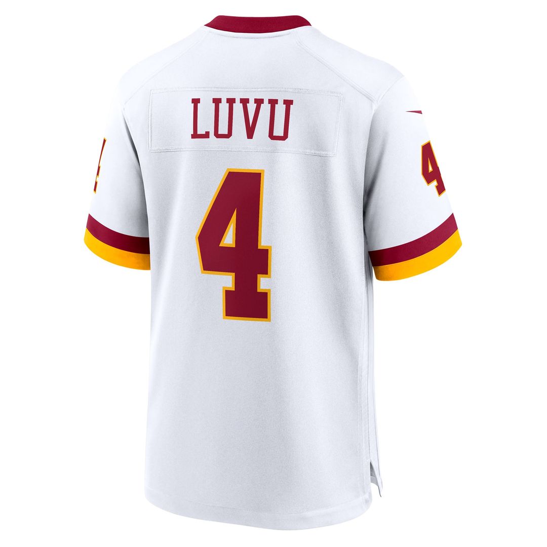 Washington Commanders Frankie Luvu Nike Black Hail Raiser Alternate Game Jersey