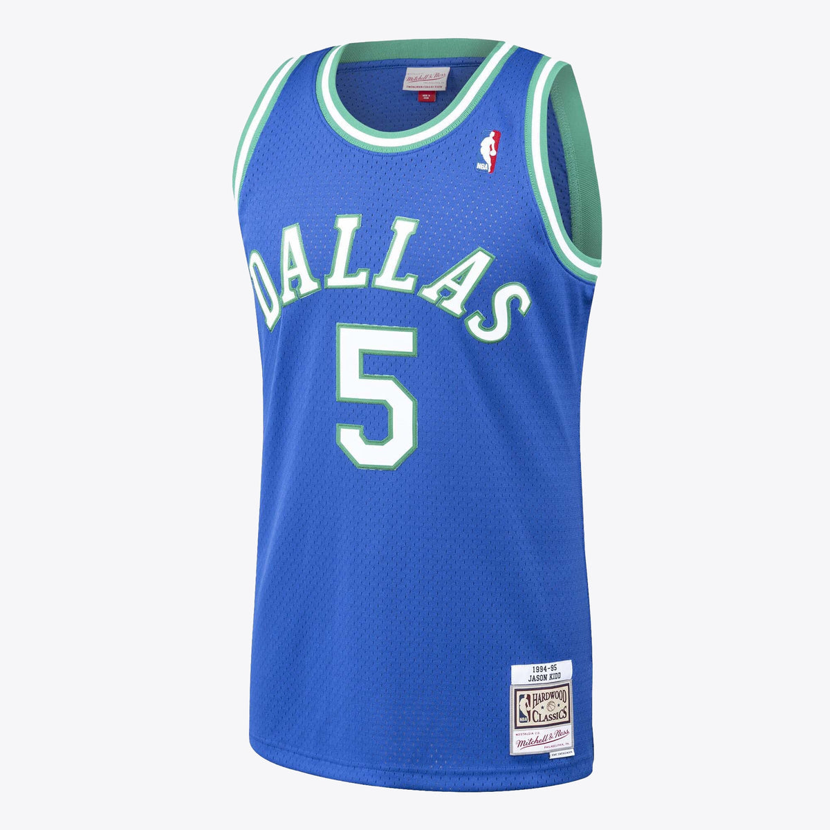 Dallas Mavericks Hardwood Classics Road Jersey By Mitchell & Ness - Jason Kidd