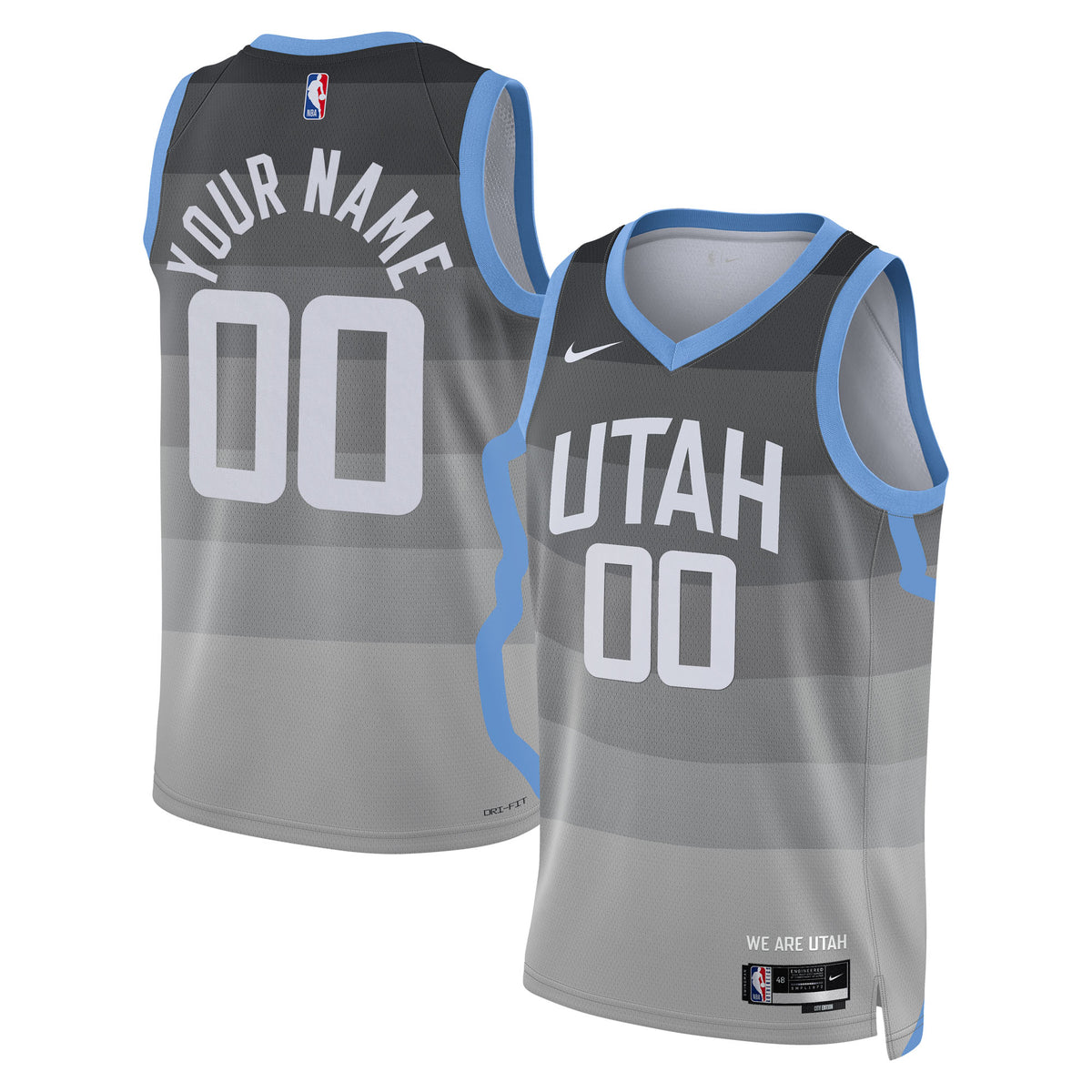 Nike Utah Jazz 2025/26 City Edition Swingman Jersey - Custom - Unisex