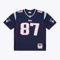 New England Patriots Rob Gronkowski Mitchell & Ness Navy Big & Tall 2010 Legacy Retired Player Jersey