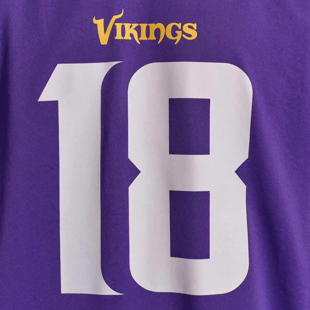 Minnesota Vikings Justin Jefferson Nike White Game Player Jersey