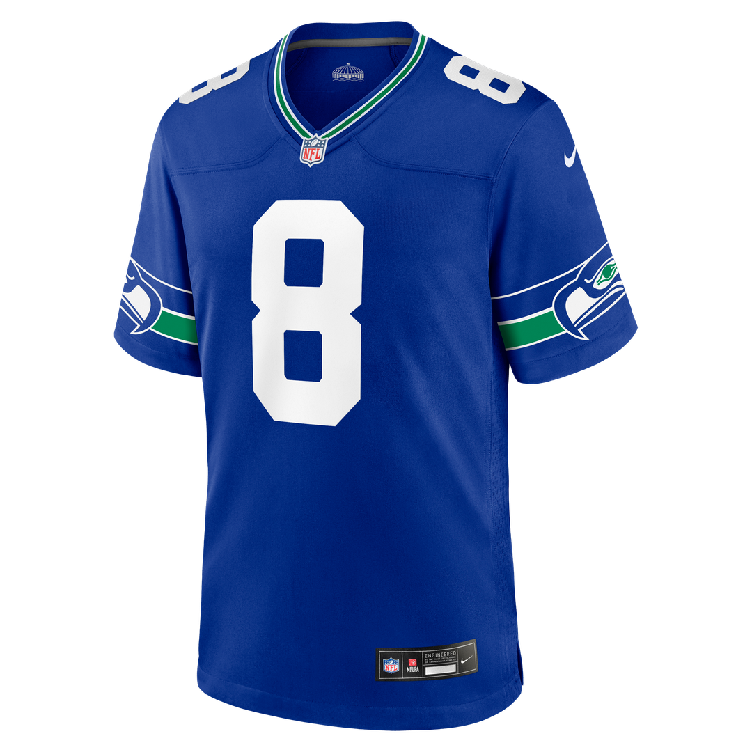 Seattle Seahawks Jadarian Price Nike College Navy Team Game Jersey