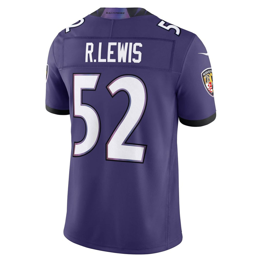 Baltimore Ravens Ray Lewis Nike Black Alternate Vapor F.U.S.E. Stitched Retired Player Limited Jersey