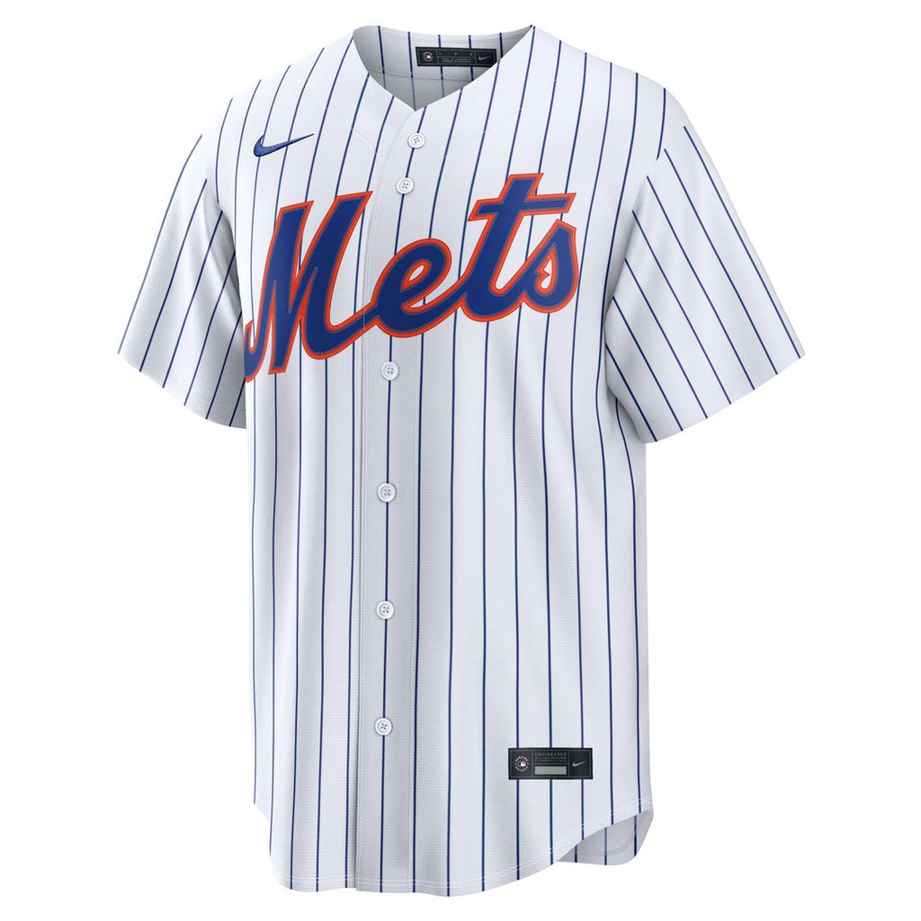 New York Mets Dedniel Núñez Nike White Home Replica Jersey