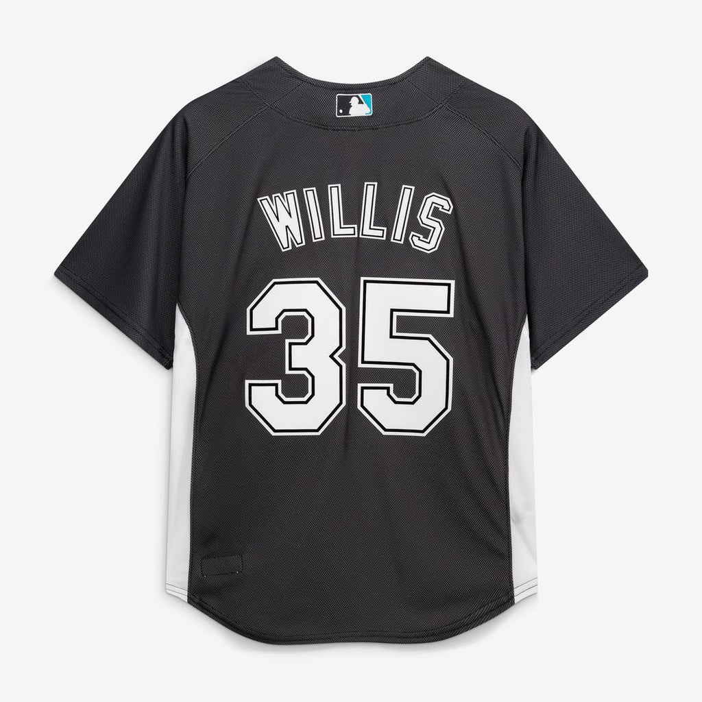 Florida Marlins Dontrelle Willis Mitchell & Ness Black Authentic Batting Practice Jersey