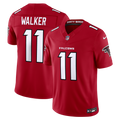 Atlanta Falcons Jalon Walker Nike Red Team Vapor F.U.S.E. Stitched Limited Jersey