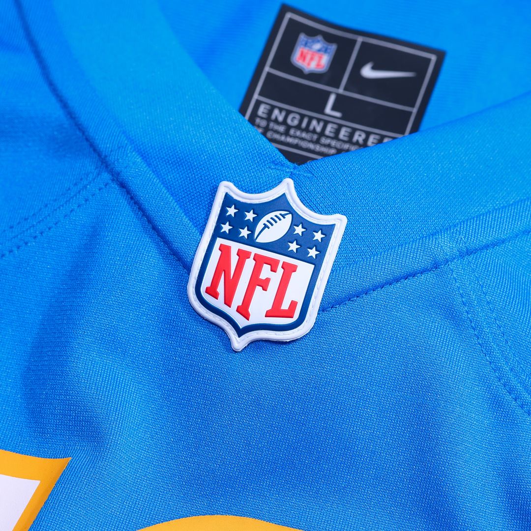 Los Angeles Chargers Isas Waxter Nike Powder Blue Team Game Jersey