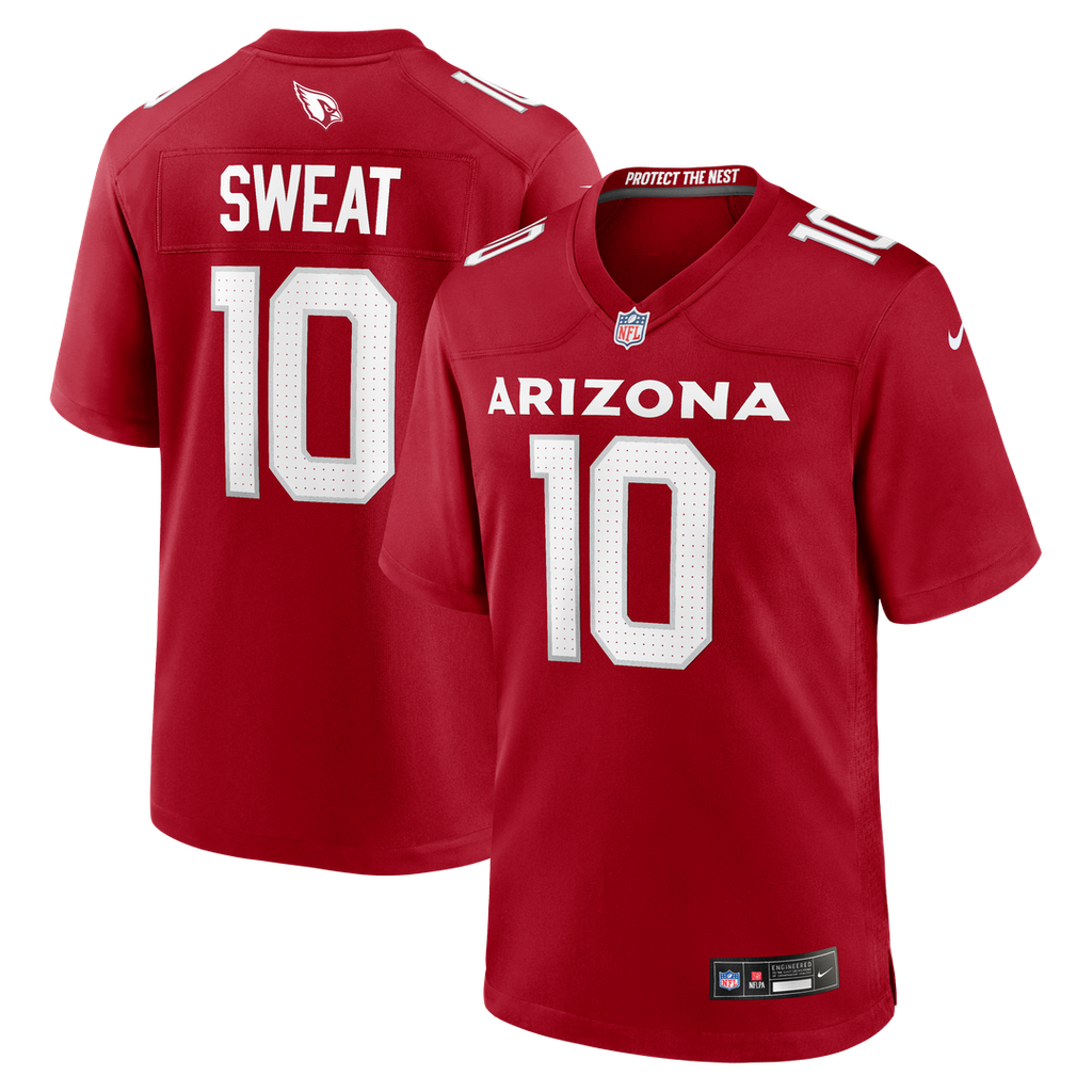 Arizona Cardinals Josh Sweat Nike Cardinal Game Player Jersey