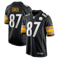 Pittsburgh Steelers Matt Sokol Nike Black Team Game Jersey