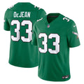 Philadelphia Eagles Cooper DeJean Nike Kelly Green Alternate Vapor F.U.S.E. Stitched Limited Jersey